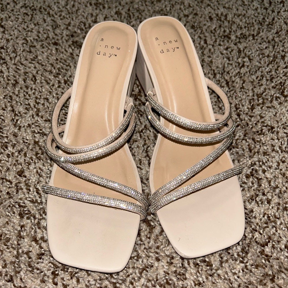 Rhinestone heels